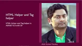 HTML Helper and Tag helper