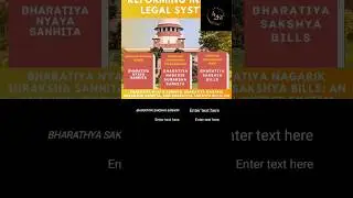 reforming legal system on july onwards #shortvideos #tamil #lawinindia #lawstudents #ipc #crpc #iea