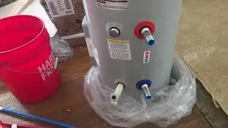  HOW TO INSTALL GE Appliances 10 Gallon Electric Water Heater with Adjustable Thermostat, 120 Volt