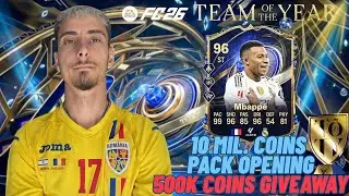 🔴FC26👉10 MIL. COINS PACK OPENING🔥GIVEAWAY 500K COINS⚽HAIDEEEEEEEE