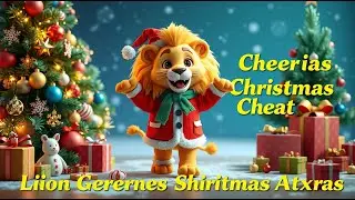 Lion Celebrates Christmas 🦁🎄 | Festive Holiday Nursery Rhyme for Kids | Adventure Learning Song