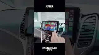 Hyundai i30 Before & After Car Stereo Upgrade 🚘 Wireless Apple Carplay & Android Auto