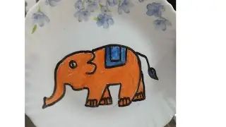 How to draw the elephant 🐘  😕 number 3 and z z latter easy to draw elephant 🐘 😱 
