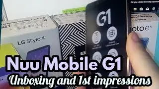NUU Mobile G1 unboxing and first impressions