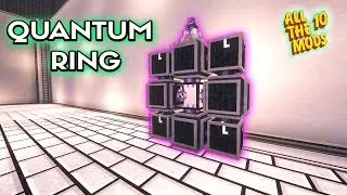 COMO USAR O QUANTUM RING - ATM10  EP36 - MINECRAFT