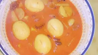 কুমড়া বড়ি দিয়ে ডিম আলুর তরকারি অনেক বেশি মজা 