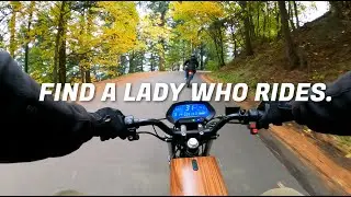 FIND A LADY WHO RIDES!!  SURRON x ONYX RCR at Mt Tabor Portland OR Fall 2023 | POV RAW UNEDITED