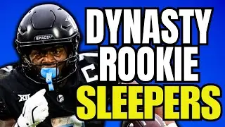 7 Dynasty Rookie SLEEPERS I'm HAMMERING in Drafts