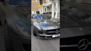 Parked Perfection in London | Mercedes SLS AMG Roadster
