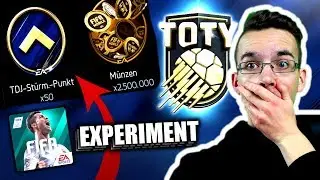 FIFA 18 MOBILE TOTY EXPERIMENT 😱🔥 50 EVENT PACKS!