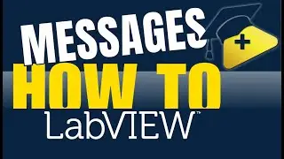 How to handle messages in multitasking applications in LabVIEW