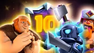 🏆 ТОП 10 МИРА! ЭТОТ ДОБРЯК РАЗНОСИТ В ТРИ КОРОНЫ! КЛЕШ РОЯЛЬ/CLASH ROYALE