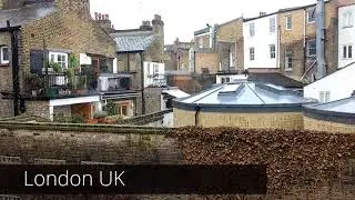 Raining, Snow and Sleet in London UK 2018