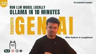 #10 Learn Ollama in 10 Minutes - Run LLM Models Locally for FREE | Connect Ollama with LangChain