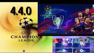 Pes 2020 mobile patch 4.4.0 UCL PATCH CHAMPIONS LEAGUE PATCH by Elmi Tech