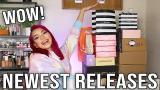 I BOUGHT A BUNCH OF NEW MAKEUP RELEASES!! HUGE ULTA SEPHORA HAUL AND PR UNBOXING