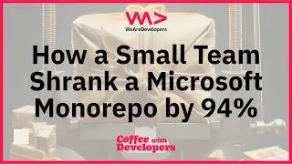 How a Small Team Shrank a Microsoft Monorepo by 94% - Coffee with Developers