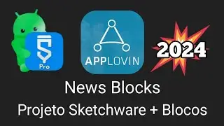 AppLovin projeto sketchware pro rc05 + Banner, Intestitial, Riwarded, MERC, Nativo.