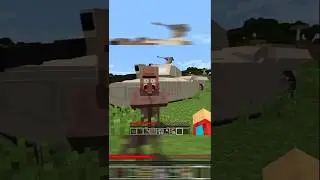 Круто выехал на Танке!😮🔵🔴#minecraft #компот #танк #житель #дом #2024 @Compot #shorts #майнкрафт
