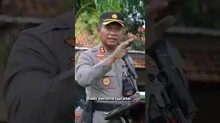 Arahan Kapolres Pemalang kepada anggota saat pelaksanaan apel pagi