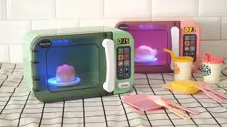 COOKING SERIES - MICROWAVE OVEN - KITCHEN TOYS - FOOD COLOR CHANGING