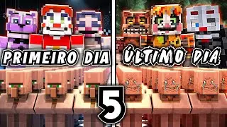 EU FIZ ALDE&Otilde;ES SIMULAREM FIVE NIGHTS AT FREDDY'S NO MINECRAFT - PARTE 5 (SISTER LOCATION)
