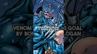 Venom Survives a Nuclear Bomb by Bonding to WOLVERINE