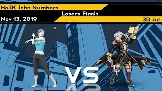 [Smash Ultimate] Xeno187 (L.Finals) - Ho3K John Numbers vs 3D Jul