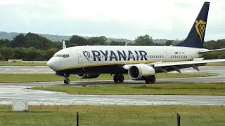 Ryanair Boeing 737 Takeoff compilation 