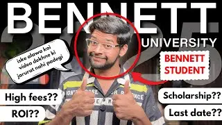 Best video on Bennett University | Admissions 2025 | Scholarship, Placements, Fees, Hostels, Bennett