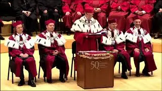 Jublieuszowa inauguracja 50. roku akademickiego UŚ (część oficjalna)