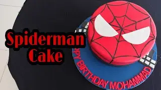 How to Make Spiderman Cake | easy step by step