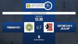 U15 vaikinų čempionatas: Tornado KM I – Sostinės KM II-„Gealan“