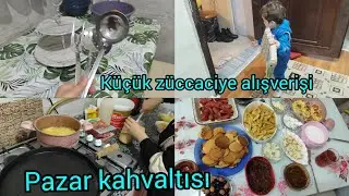 PAZAR KAHVALTISI✅ ZÜCCACİYE ALIŞVERİŞİ✅PAZAR GEZMESİ✅