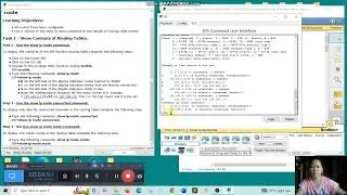 Lab 3.4.4 Viewing Routing Table Information -show IP route