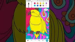 #penup #samsunggalxynote #coloring #samsung #samsungnote4 #asmr #coloring #lovebird