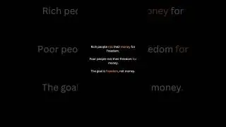 Rich money for freedom # #aesthetic #motivation