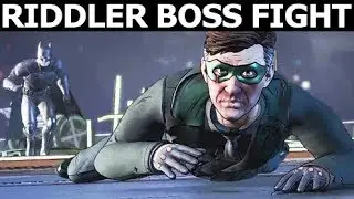 Riddler Boss Fight - BATMAN Season 2 The Enemy Within Episode 1: The Enigma (Telltale Series)