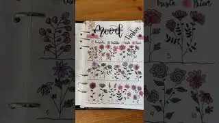 Mood tracker / #moodtracker #mood #tracker #bullet #bulletjournal #bujo #불렛저널 #バレットジャーナル #子弹日记