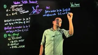 Lecture 07 Vectors Vector Triple Product