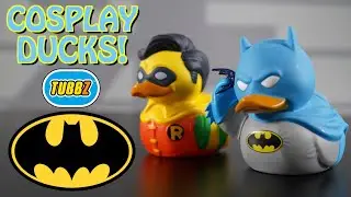 UNBOXING & REVIEW - BATMAN & ROBIN Tubbz | Cosplaying Ducks by Numskull