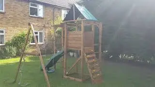 Dunster House Monkey Fort Wilderness Climbing Frame Reviewed after installation