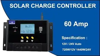 Solar Charge Controller 60 amp LMS6024