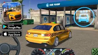 Taxi Car Simulator - My Dirty Taxi Is Now Clean - Gameplay Walkthrough 35 (Android, iOS)