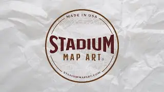 Stadium Map Art Promo Video