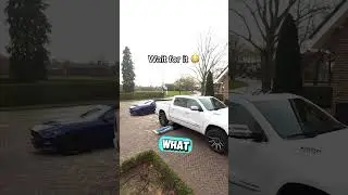 Машина внезапно начала движение 😳 #шорты