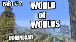 Minecraft PS3 - WORLD OF WORLDS #2 - EPIC MAP DOWNLOAD + REVIEW ( PS4 / XBOX )