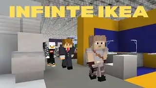How I Survived an Infinite Ikea in Minecraft