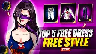 I FOUND😱WORLD BEST FREE STYLE 😍DRESS COMBINATION IN FREE FIRE🔥NO TOP UP DRESS-UP |GURUBHAI FF|