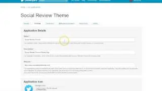 Social Review Engine - Creating a Twitter App